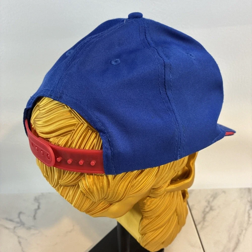Captain America Hat Cap Youth Boys Kids Blue Avengers Adjustable Logo